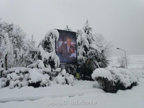 بدرقه محسن سلیمانی به خانه ابدی در برف